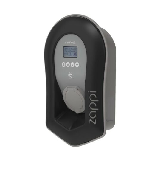 myenergi-zappi-Wallbox-22kW-schwarz-buchse-2