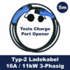 Ladekabel-Tesla-Charge-Port-Opnener-16A-11kW-5m