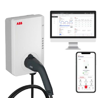 Alternative view of ABB Terra AC Wallbox 11kW TAC-W11-G5-R-0 <br><small>inkl. 5m Ladekabel - RFID | LAN+WLAN</small>