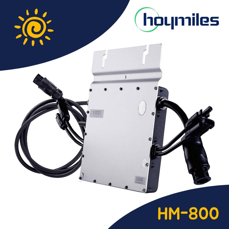 800 W Balkonkraftwerk mit 600 W Hoymiles Wechselrichter HM-600 – Kraftzwerk