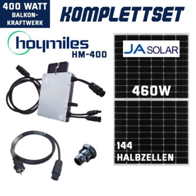 Balkonkraftwerk-400W-460W-Hoymiles-JA-Solar-SF