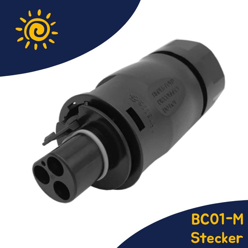 Betteri BC01 Stecker (male) Verlängerung / Reihenschaltung von