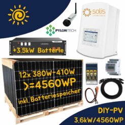 PV-Komplettpaket-Hybrid-Batt-Solis-3,6kW