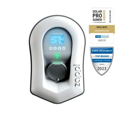 Alternative view of myenergi zappi 2H22UW-T v2.1 Wallbox 11kW/22kW <br><small>inkl. Typ-2 Buchse - Weiß</small>