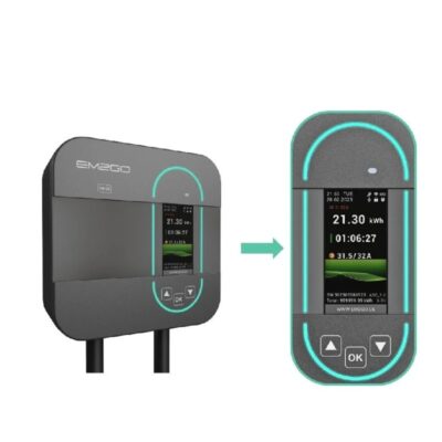 EM2GO-Home Wallbox 11kw Display
