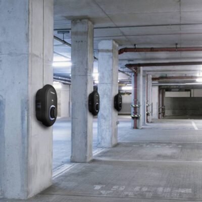 Webasto Unite Wallbox Typ-2 Buchse im Parkhaus