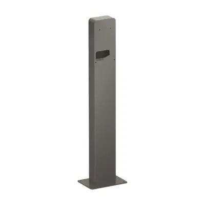 ABB-Standfuß für eine Terra AC Wallbox, grau, ohne Wallbox