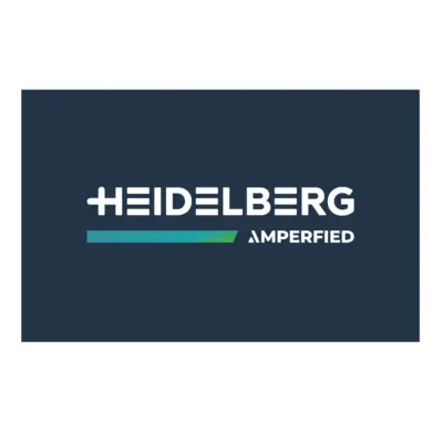 RFID-Karte von Heidelberg Amperfied, dunkelblaue Seite mit Logo