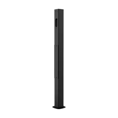 Easee Base 4-Way Standfuß, Säule in Schwarz