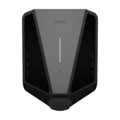 Easee Charge Max Wallbox in Schwarz von vorn