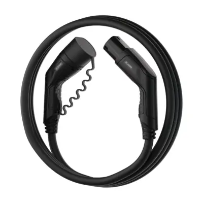Easee Ladekabel Typ 2 mit 22 kW, aufgerollt