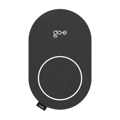 go-e Charger Core 11 kW, Gehäuse schwarz, Vorderansicht