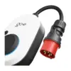 go-e Charger Gemini flex 22 kW mit CEE-Stecker am Anschlusskabel