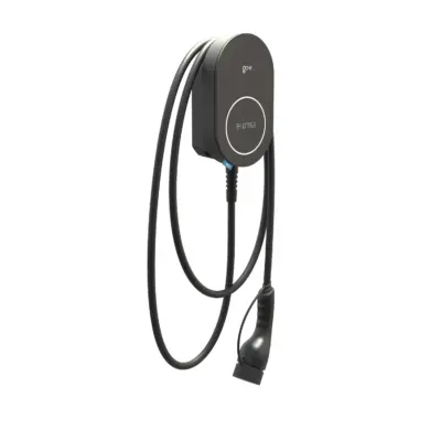 go-e Charger PRO Cable ME 11 kW, Schrägansicht