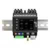 go-e Controller auf der Hutschiene mit Display