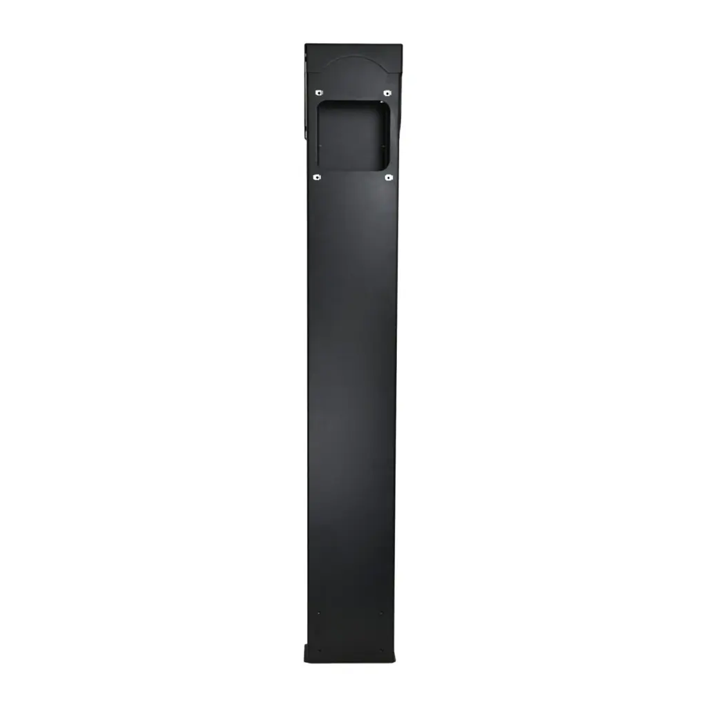 go-e Standfuß PRO & CORE in Schwarz von vorn, ohne Wallbox